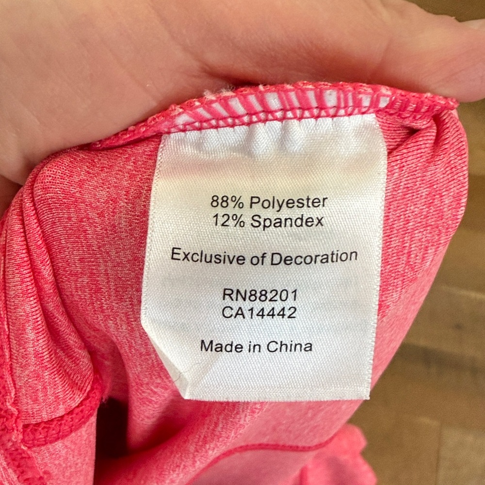 Mondetta Hot Pink Heather Full-Zip Hoodie - Picture 6 of 7